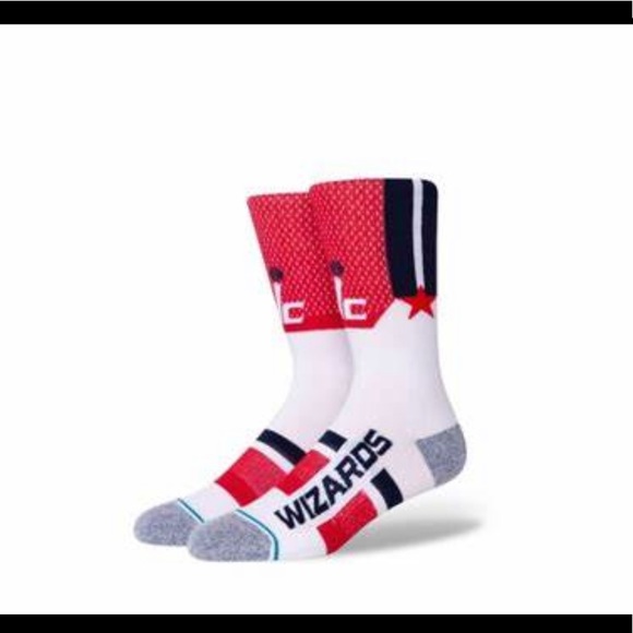 Stance Washington Wizards Socks - NWT